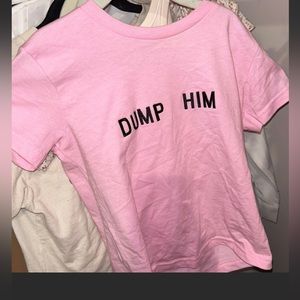 Dump Him extra extra small tee